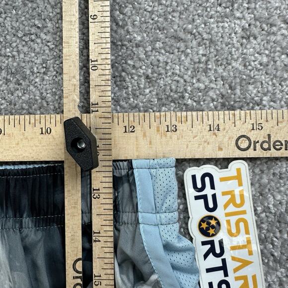 Nike Tempo Dri-Fit Running Shorts Womens Size XS Blue Gray AOP DV9862-010 - Picture 8 of 10